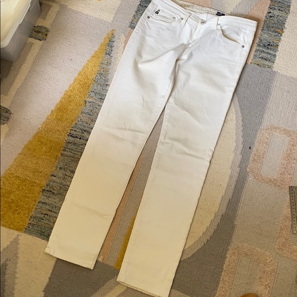 AG Stevie Slim Straight White Jean - Picture 4 of 4